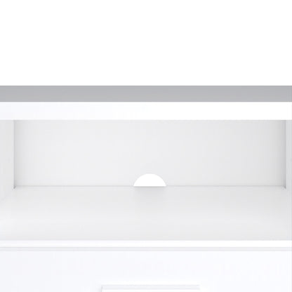 media tv unit with 2 doors 1 drawer 147cm white