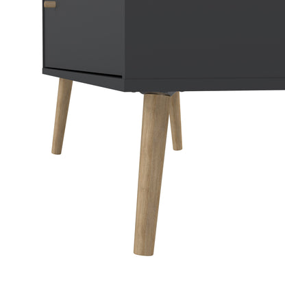 cumbria chest 2 + 2 drawers dark grey