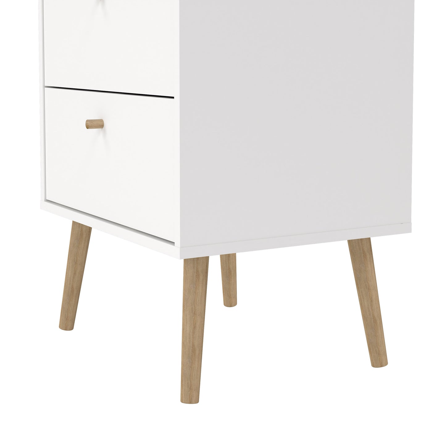 cumbria chest 5 drawers white