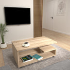 bailey coffee table in sonoma oak