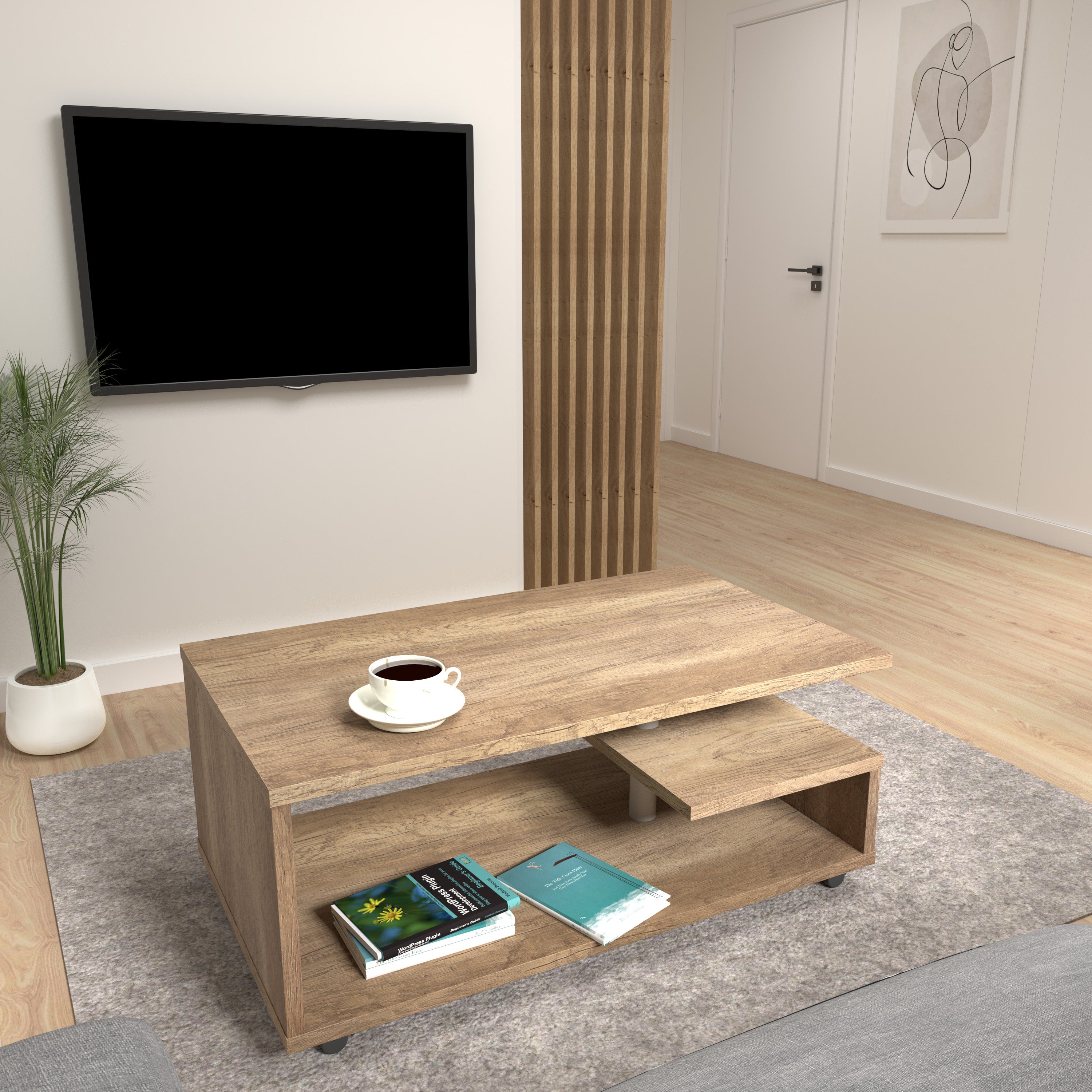 Bailey Coffee Table in antique oak