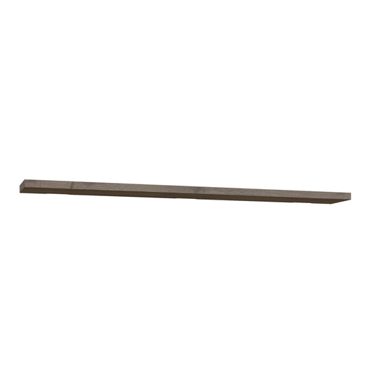 corona wall shelf 200cm in tabak oak