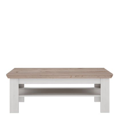 illopa coffee table in oak nelson/snowy oak