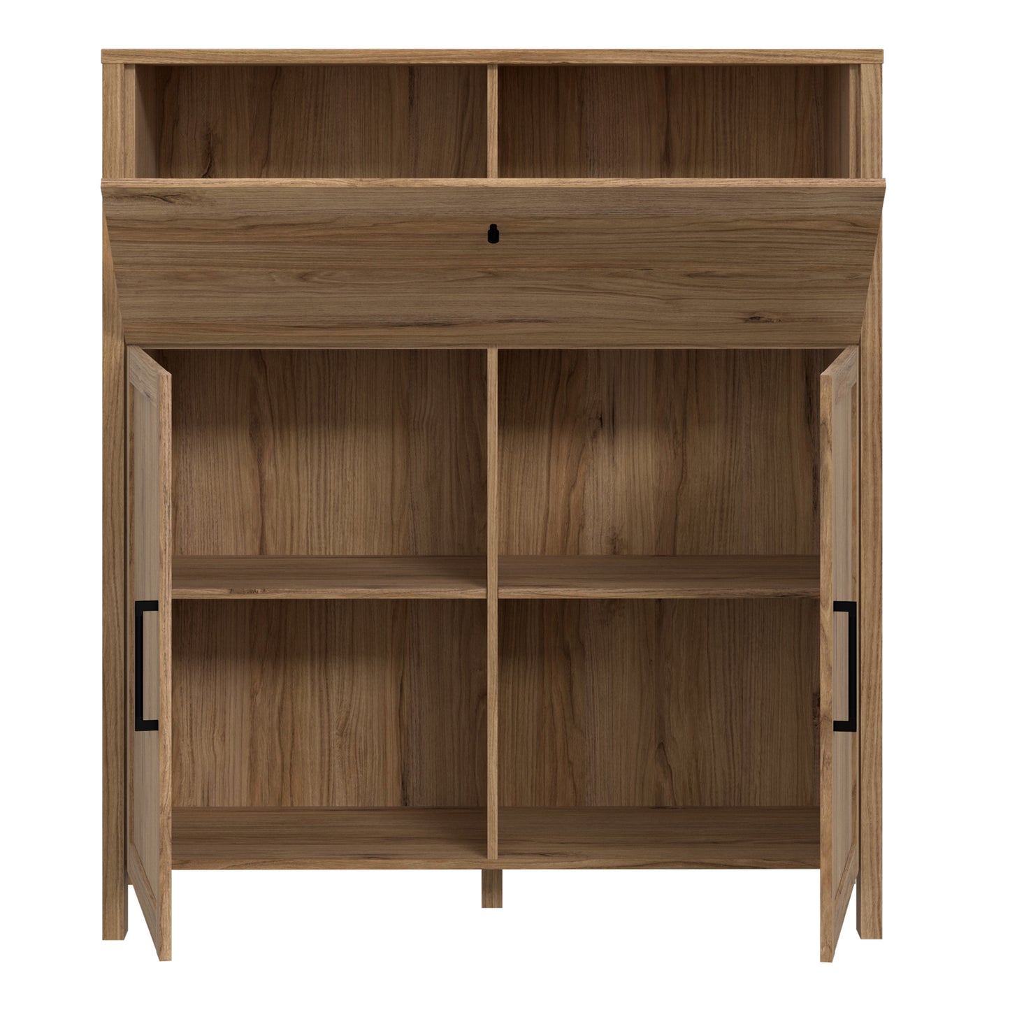 malte brun bar chest in waterford oak