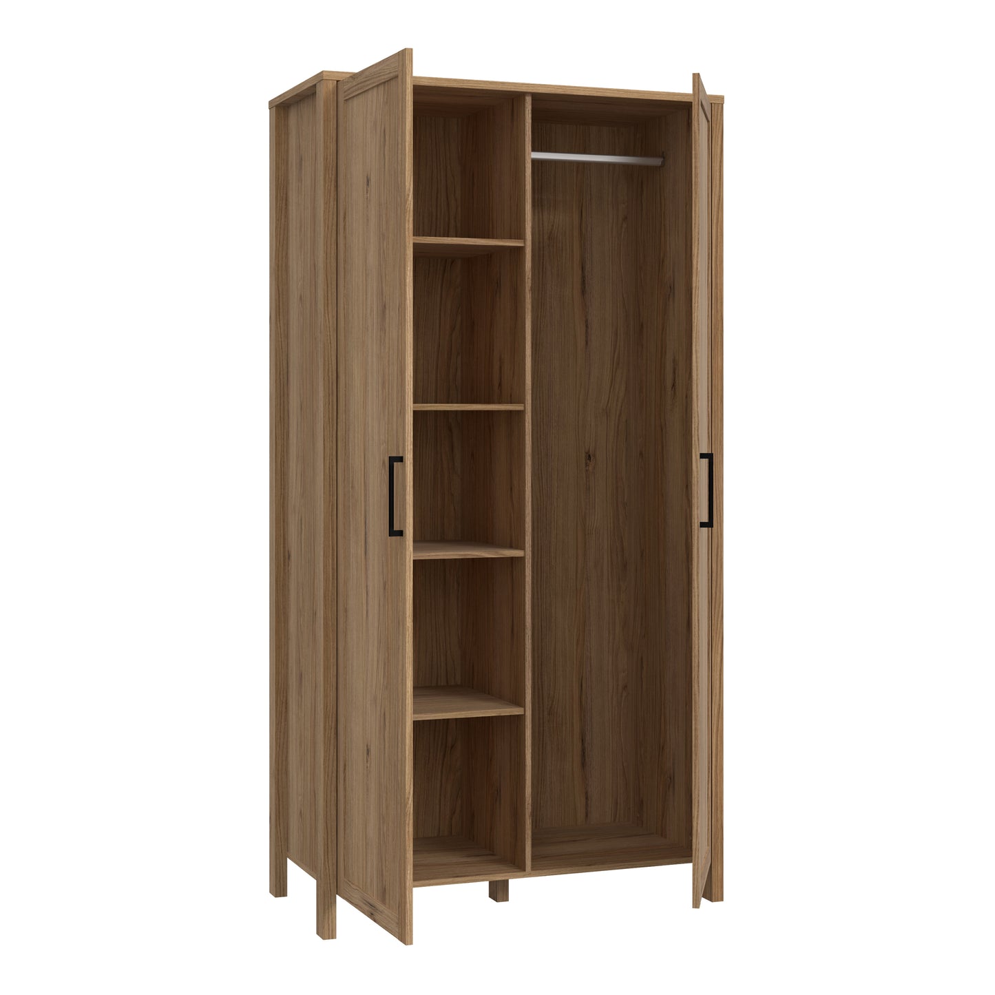 malte brun hallway wardrobe in waterford oak