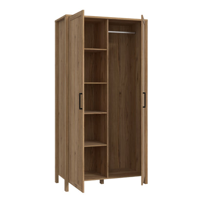 malte brun hallway wardrobe in waterford oak