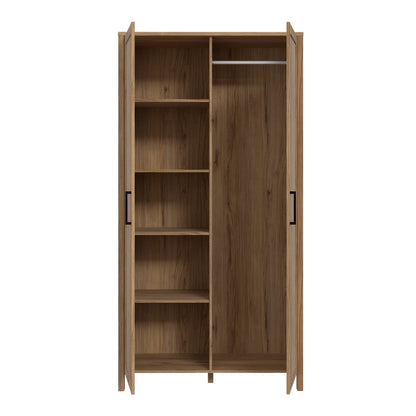 malte brun hallway wardrobe in waterford oak