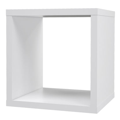 mauro singular storage unit in white high gloss/white