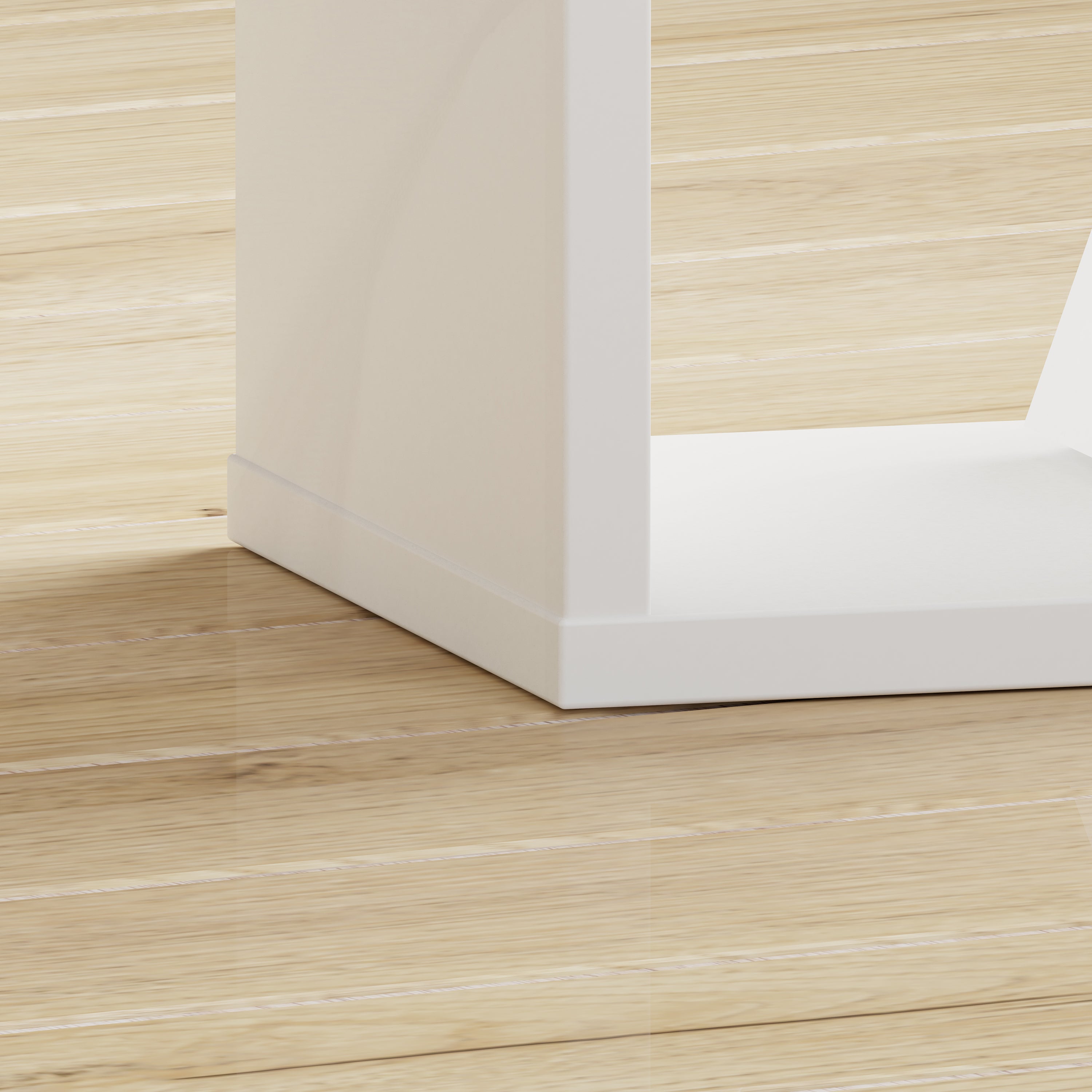 Mauro Singular Storage Unit in White Gloss