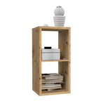 mauro 1 shelf storage unit in artisan oak