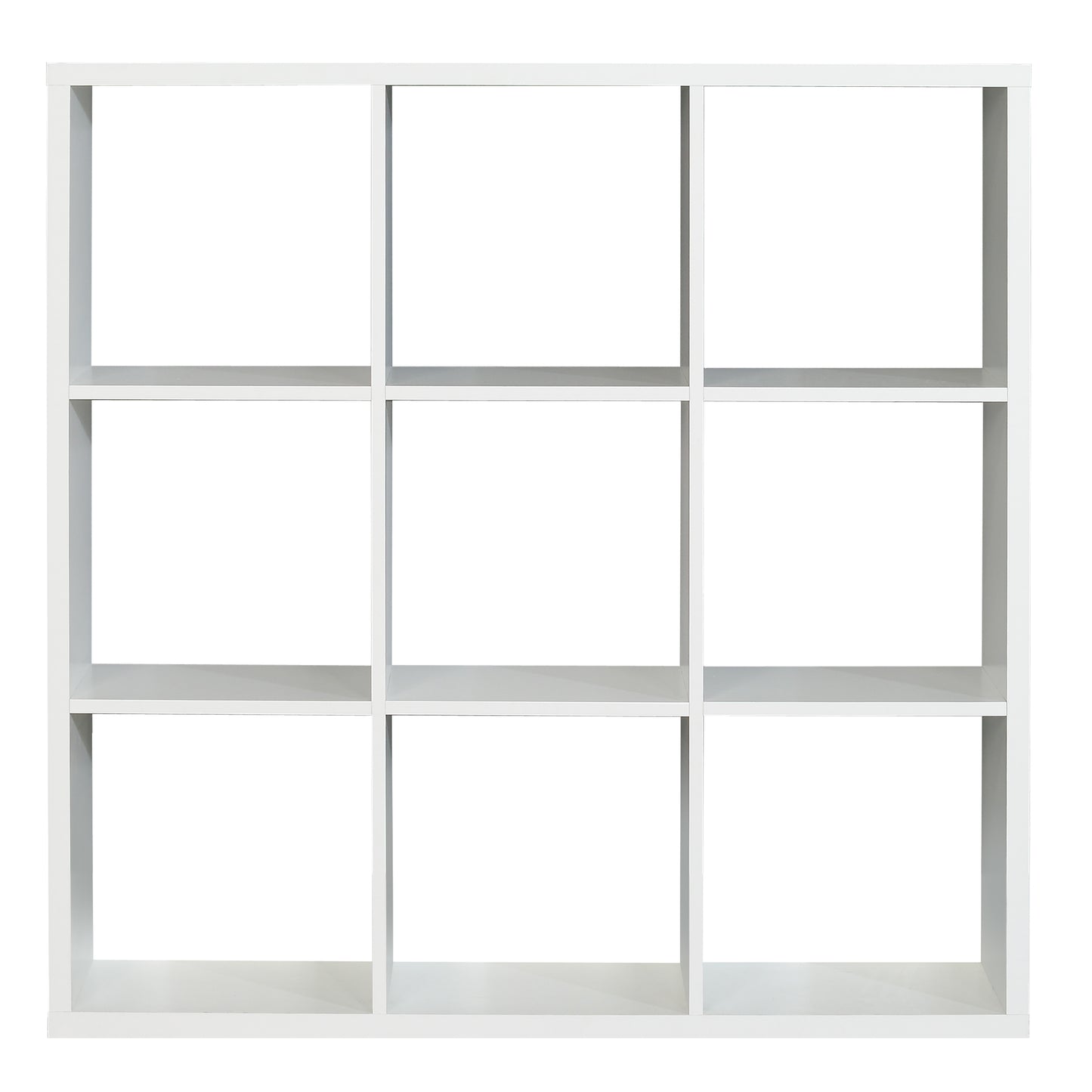 mauro 3x3 storage unit in matt white