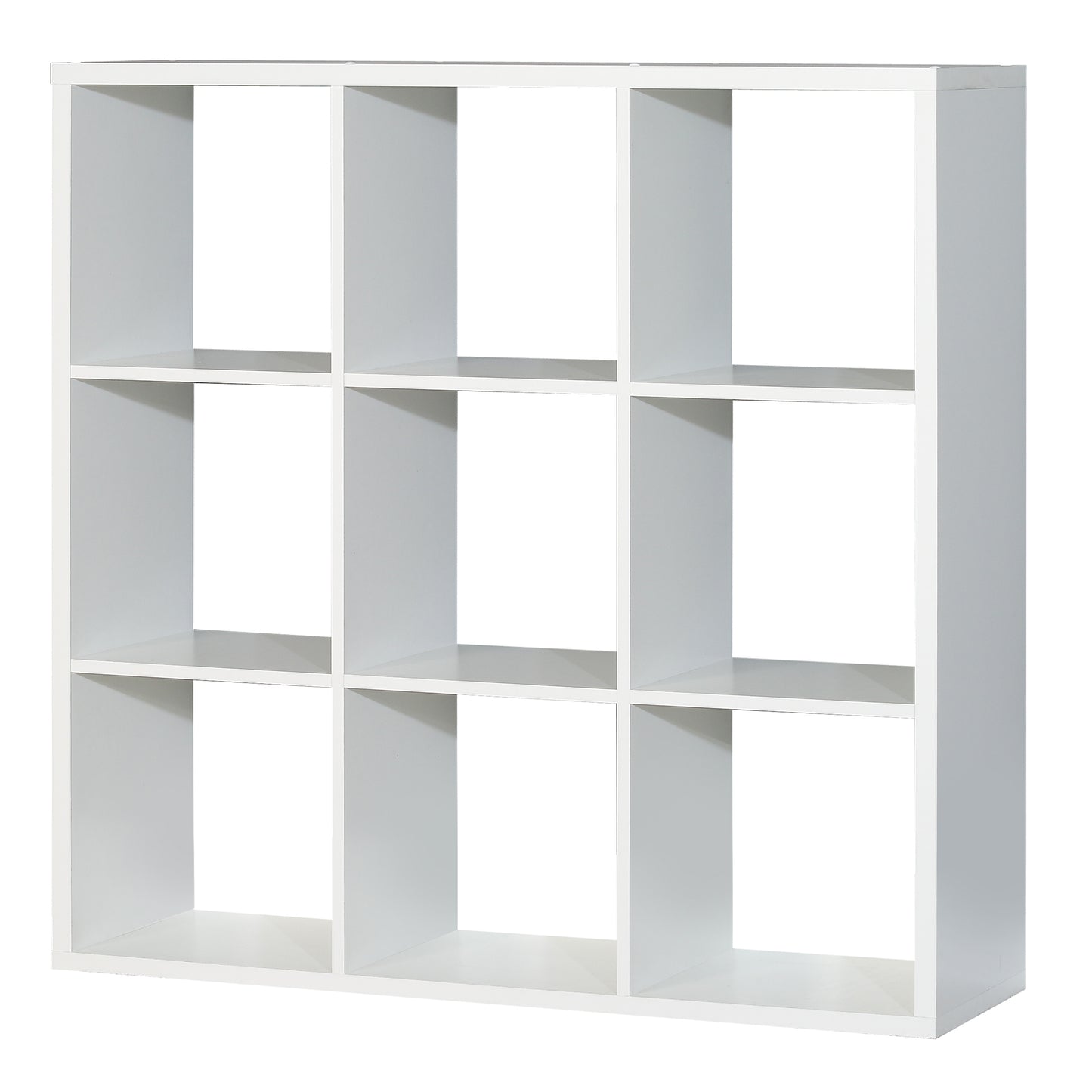 mauro 3x3 storage unit in matt white