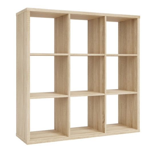 mauro 3x3 storage unit in sonoma oak