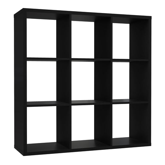 mauro 3x3 storage unit in matt black