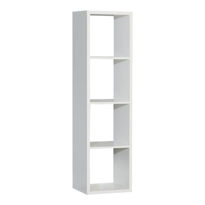 mauro 3 shelves storage unit in matt white
