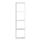 Mauro 3 Shelves Storage Unit in Matt White