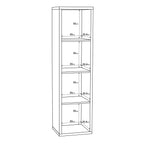 Mauro 3 Shelves Storage Unit in Matt White