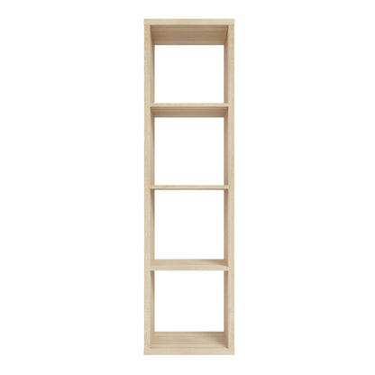 mauro 3 shelves storage unit in sonoma oak
