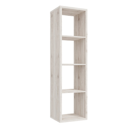 mauro 3 shelves storage unit in sand oak