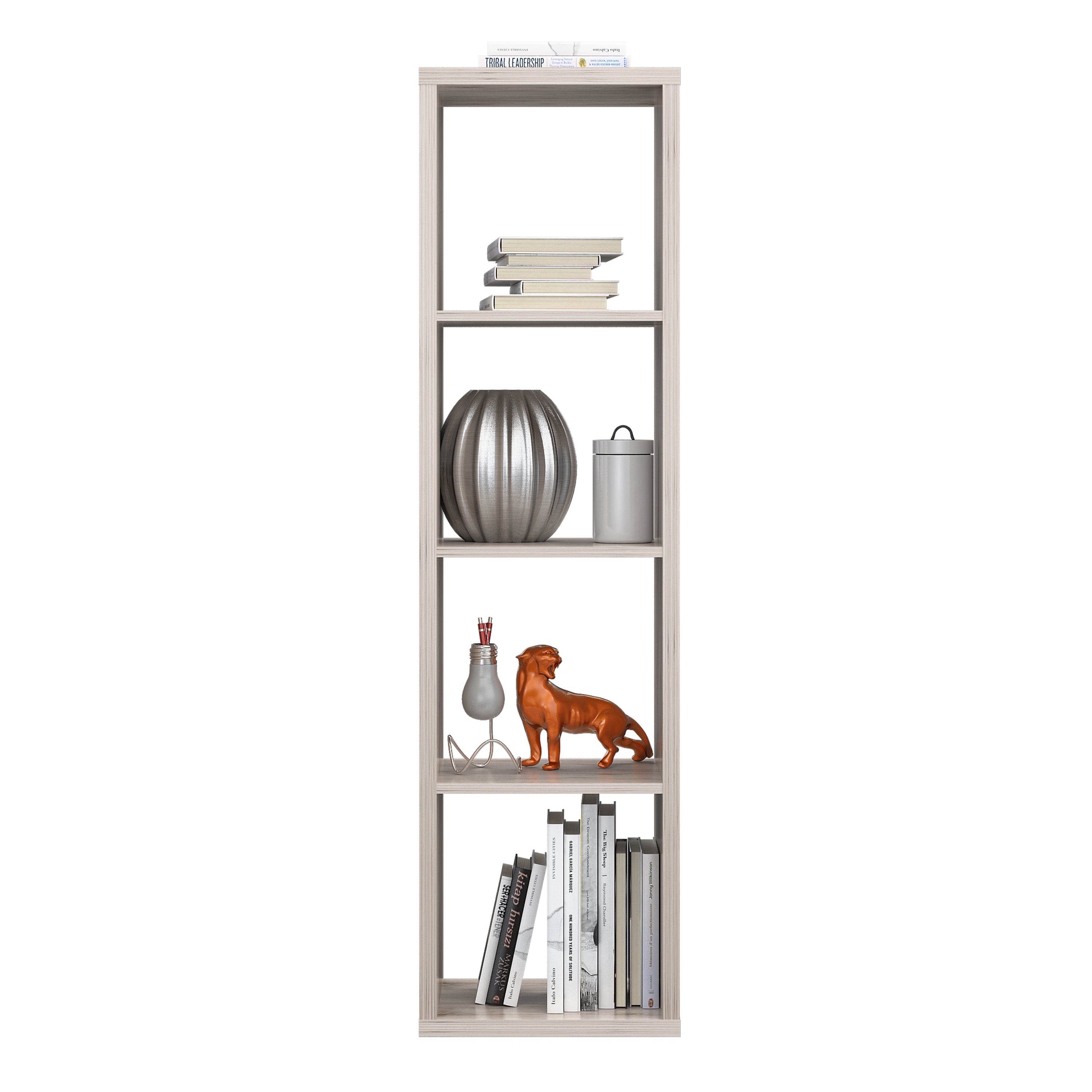 Mauro 3 Shelves Storage Unit in Sonoma Oak