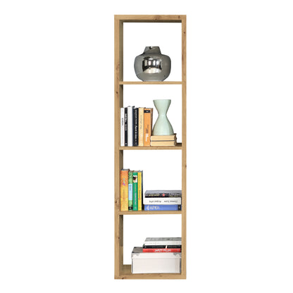 mauro 3 shelves storage unit in artisan oak