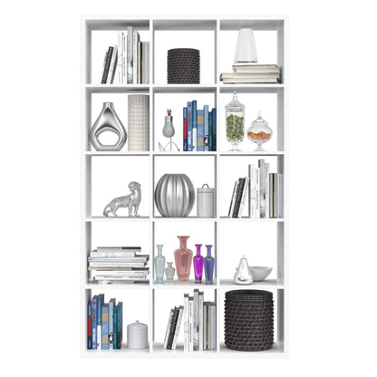 mauro 3x5 storage unit in matt white