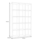 Mauro 3x5 storage unit in matt black