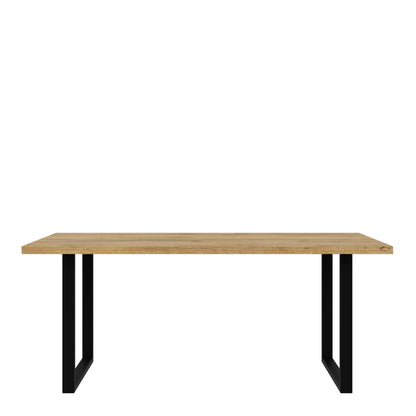 nikomedes dining table in bartex oak