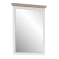 Illopa mirror in oak nelson/snowy oak
