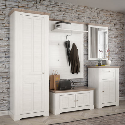 illopa wall panel in oak nelson/snowy oak