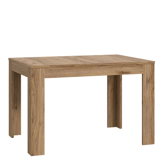 malte brun extending dining table 120 cm in waterford oak