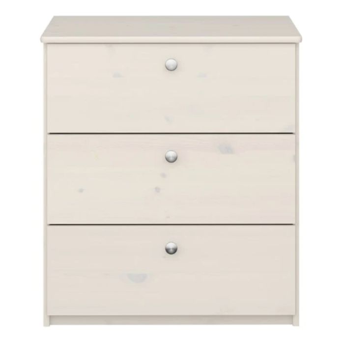 Steens For Kids Chest 3 Drawer in Whitewash