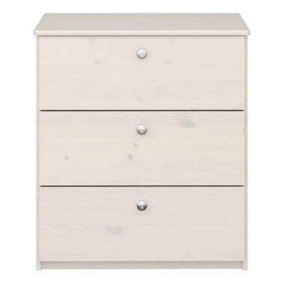 Steens For Kids Chest 3 Drawer in Whitewash