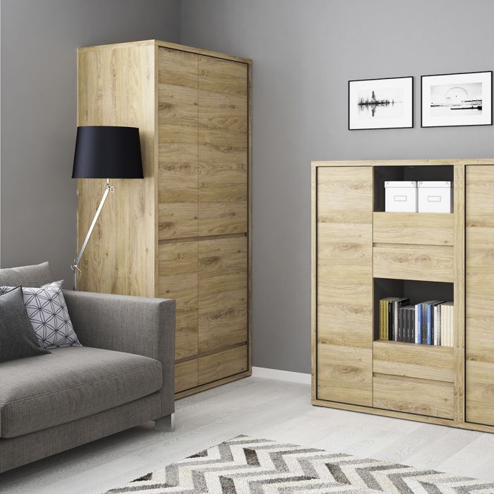 Shetland 1 Door 6 Drawer Cupboard