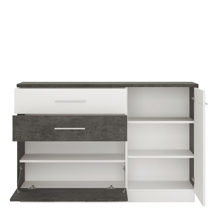Zingaro 1 Door 2 Drawer 1 Compartment Sideboard