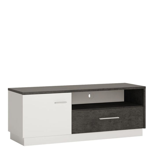 Zingaro 1 Door 1 Drawer TV Cabinet