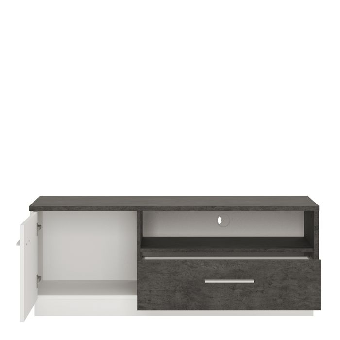 Zingaro 1 Door 1 Drawer TV Cabinet