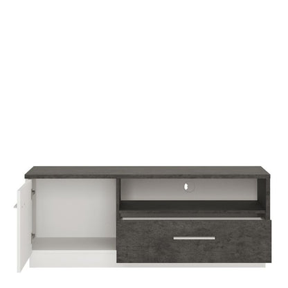 Zingaro 1 Door 1 Drawer TV Cabinet