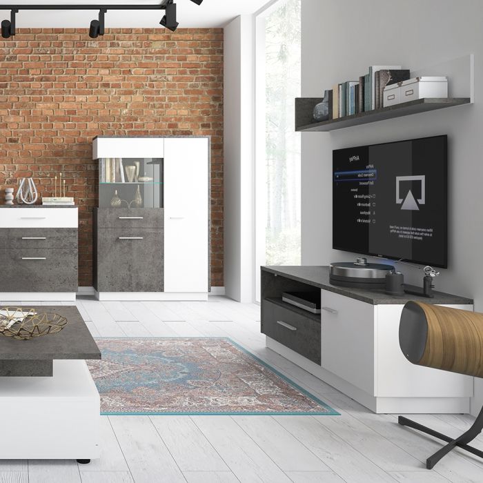 Zingaro 2 Door 2 Drawer 1 Compartment Sideboard