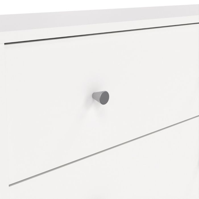 May Chest of 6 Drawers (3+3) in White