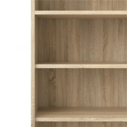 Prima Bookcase 3 Shelves with 2 Drawers 2 Doors in Oak