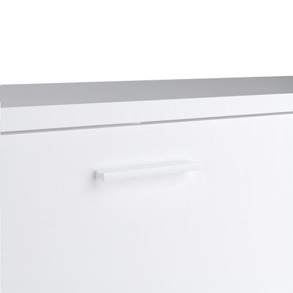 Media TV Unit with 2 Doors 1 Drawer 147cm White
