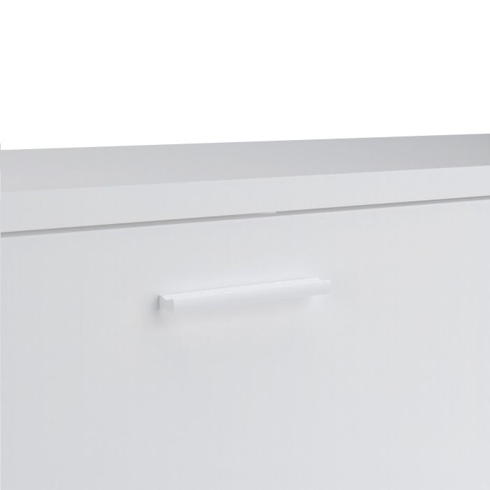Media TV Unit with 2 Doors 1 Drawer 177cm White