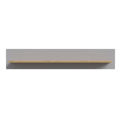 Bohol 160cm Wall Shelf in Riviera Oak/Grey Oak