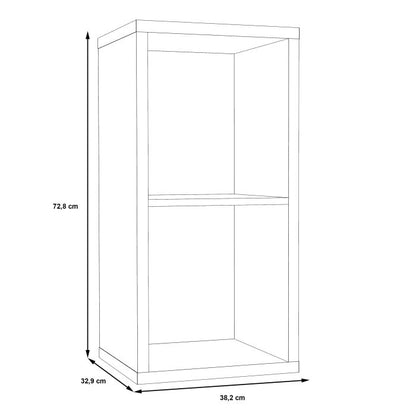 Mauro 1 Shelf Storage Unit in Sonoma Oak